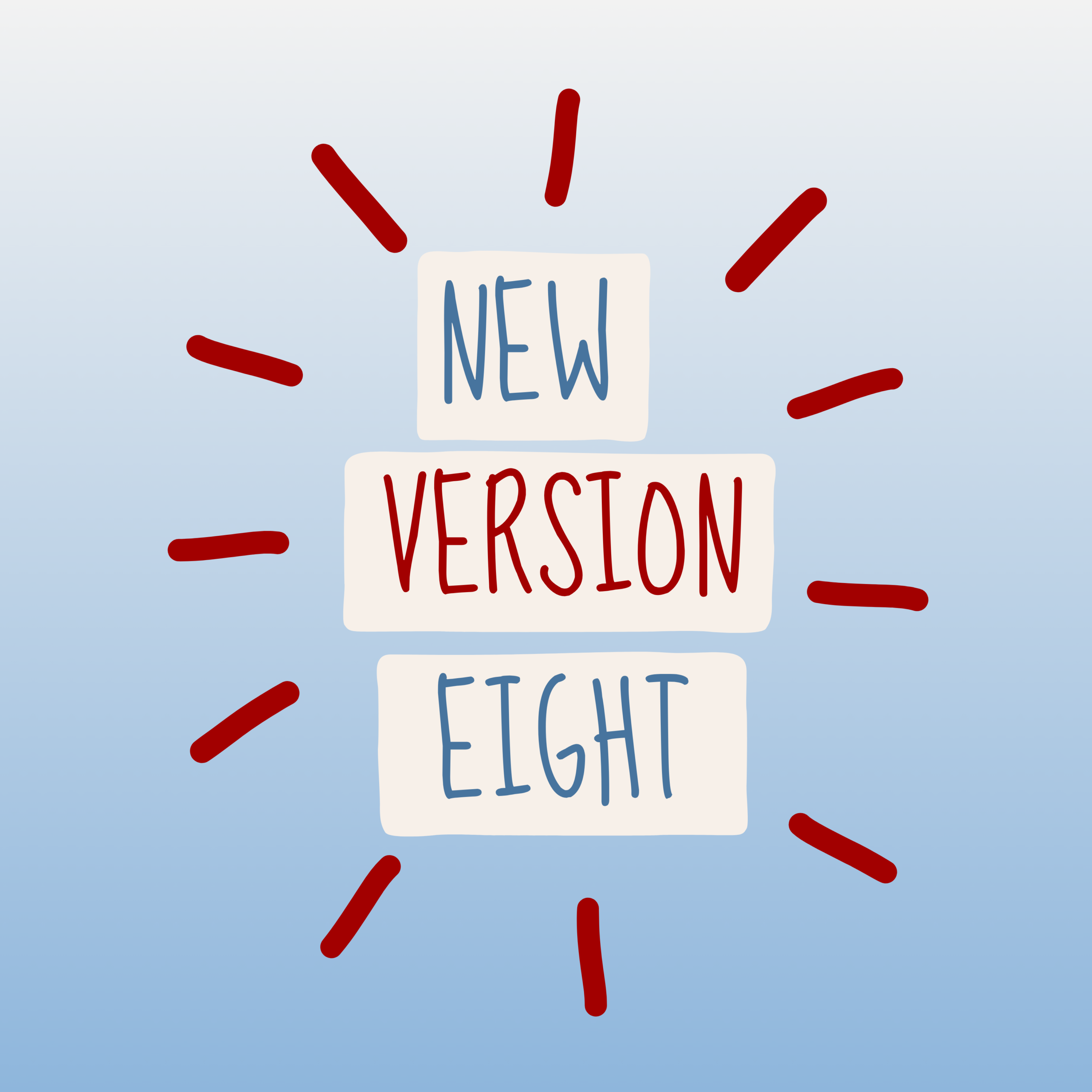 New Version 8.0 Launching