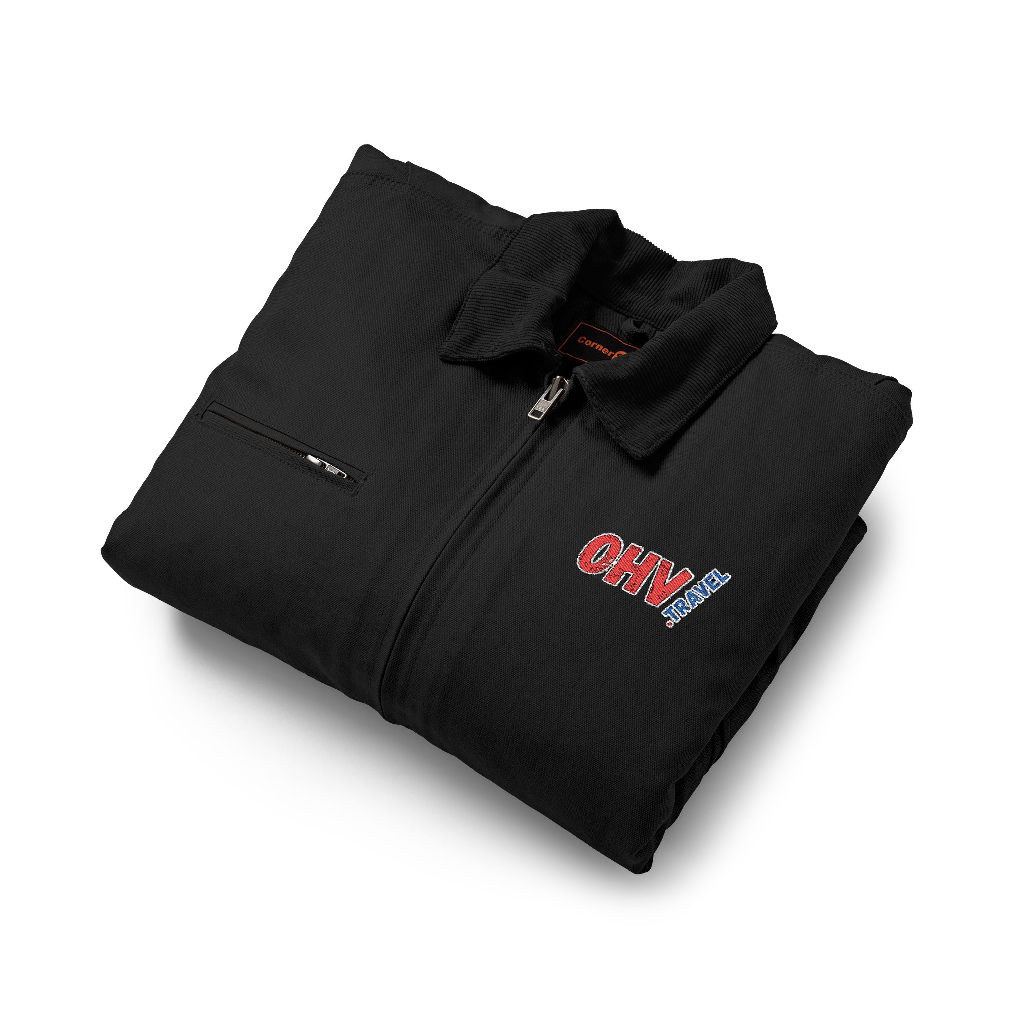 CornerStone® Unisex Duck Cloth Work Jacket - Image 3
