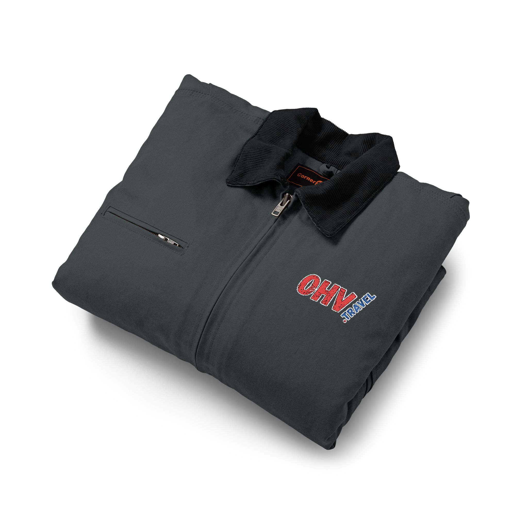 CornerStone® Unisex Duck Cloth Work Jacket - Image 11
