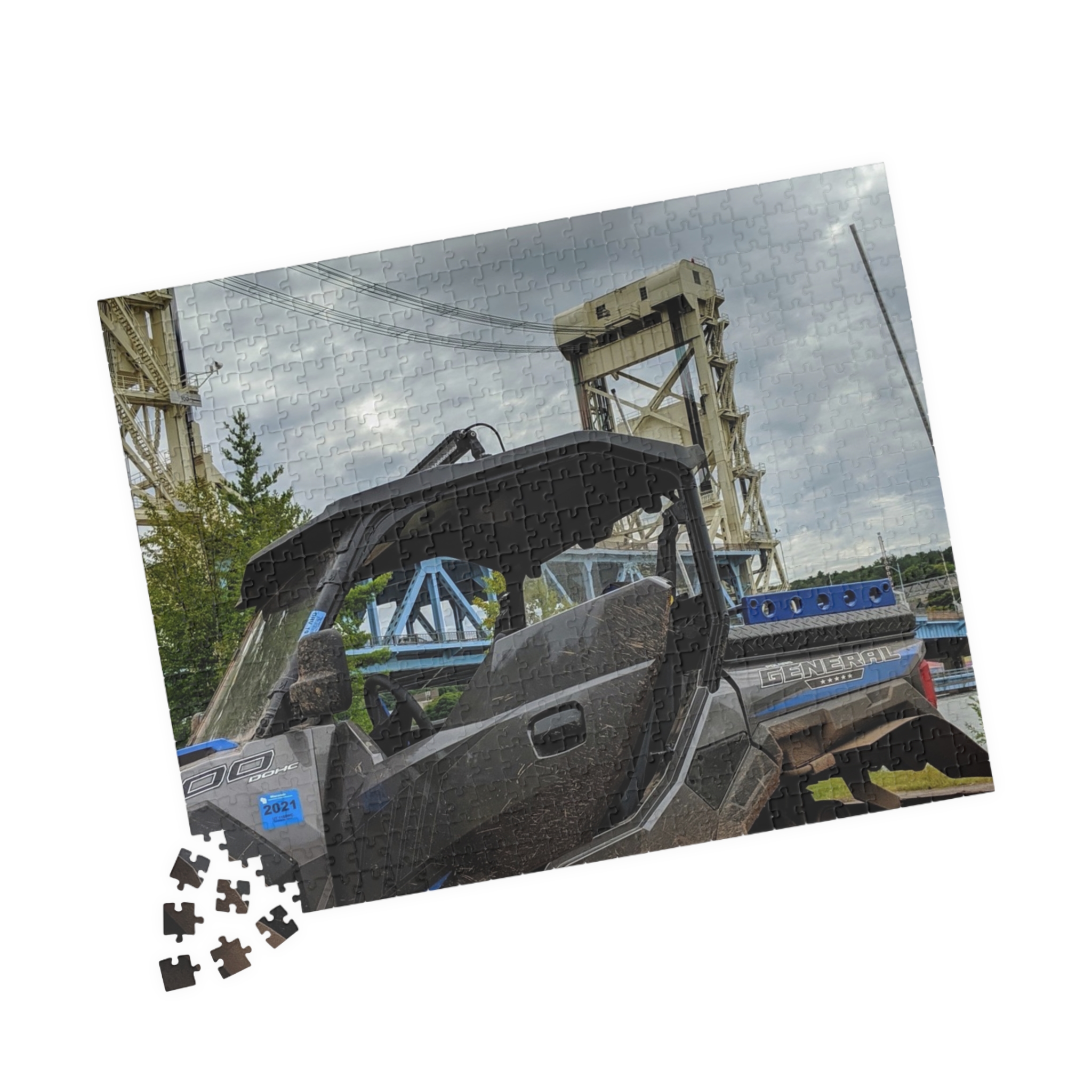 Trailhead in Houghton, Michigan Puzzle (110, 252, 520, 1014-piece) - Image 15