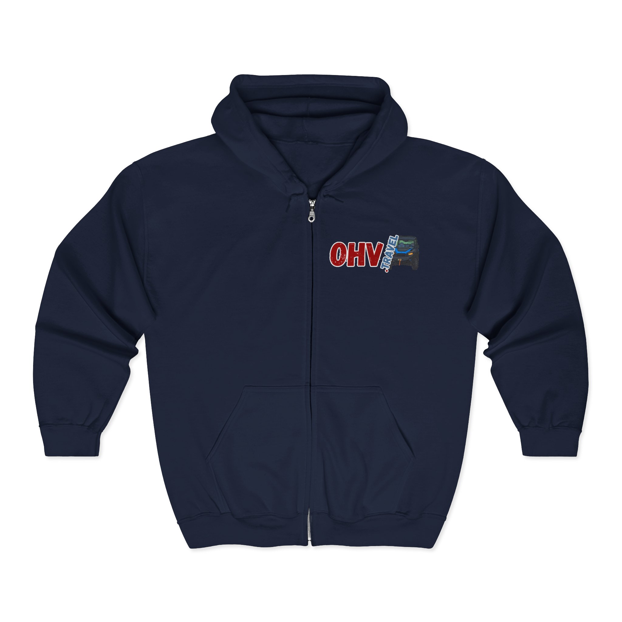Unisex Heavy Blend™ Full Zip Hooded Sweatshirt - Image 13