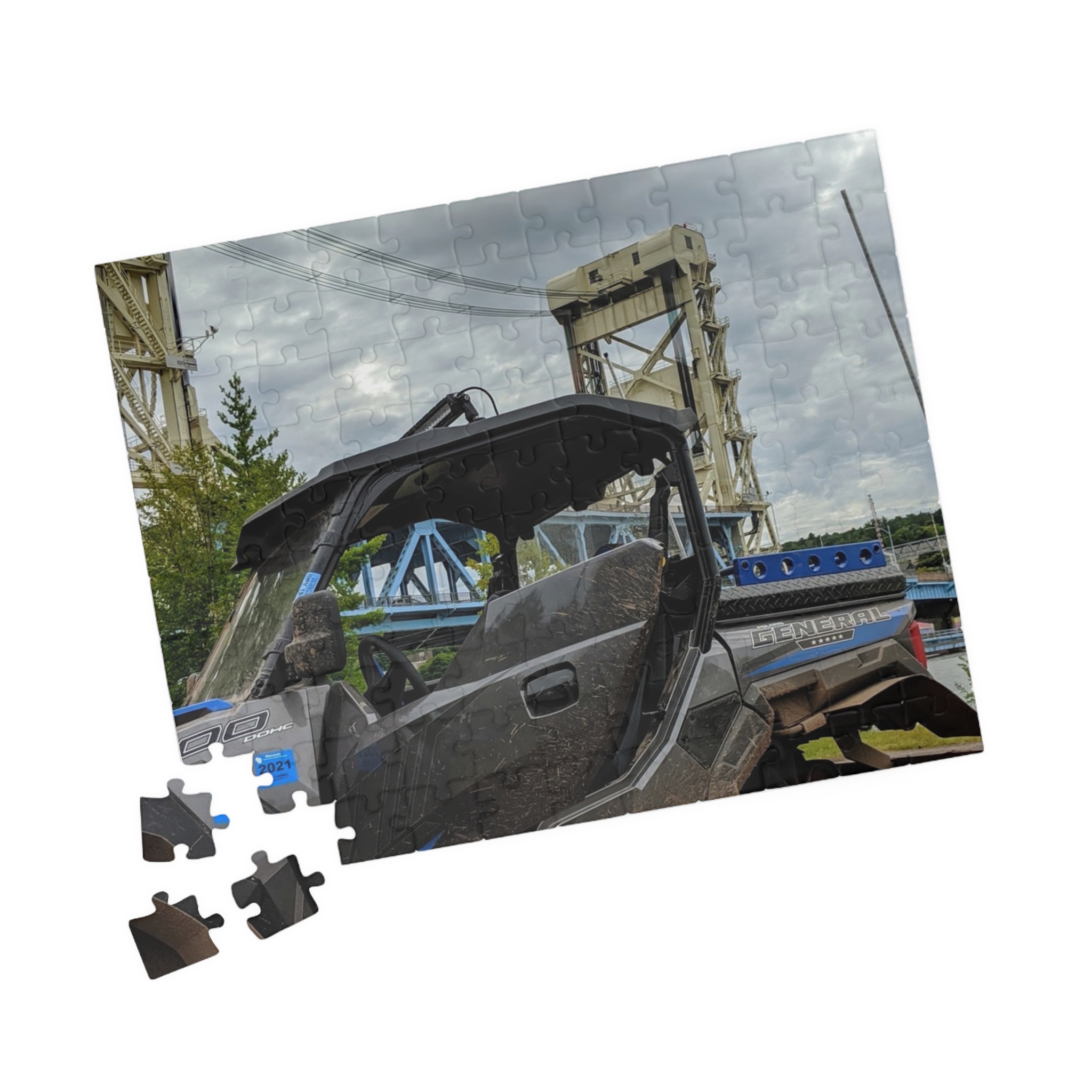 Trailhead in Houghton, Michigan Puzzle (110, 252, 520, 1014-piece) - Image 7