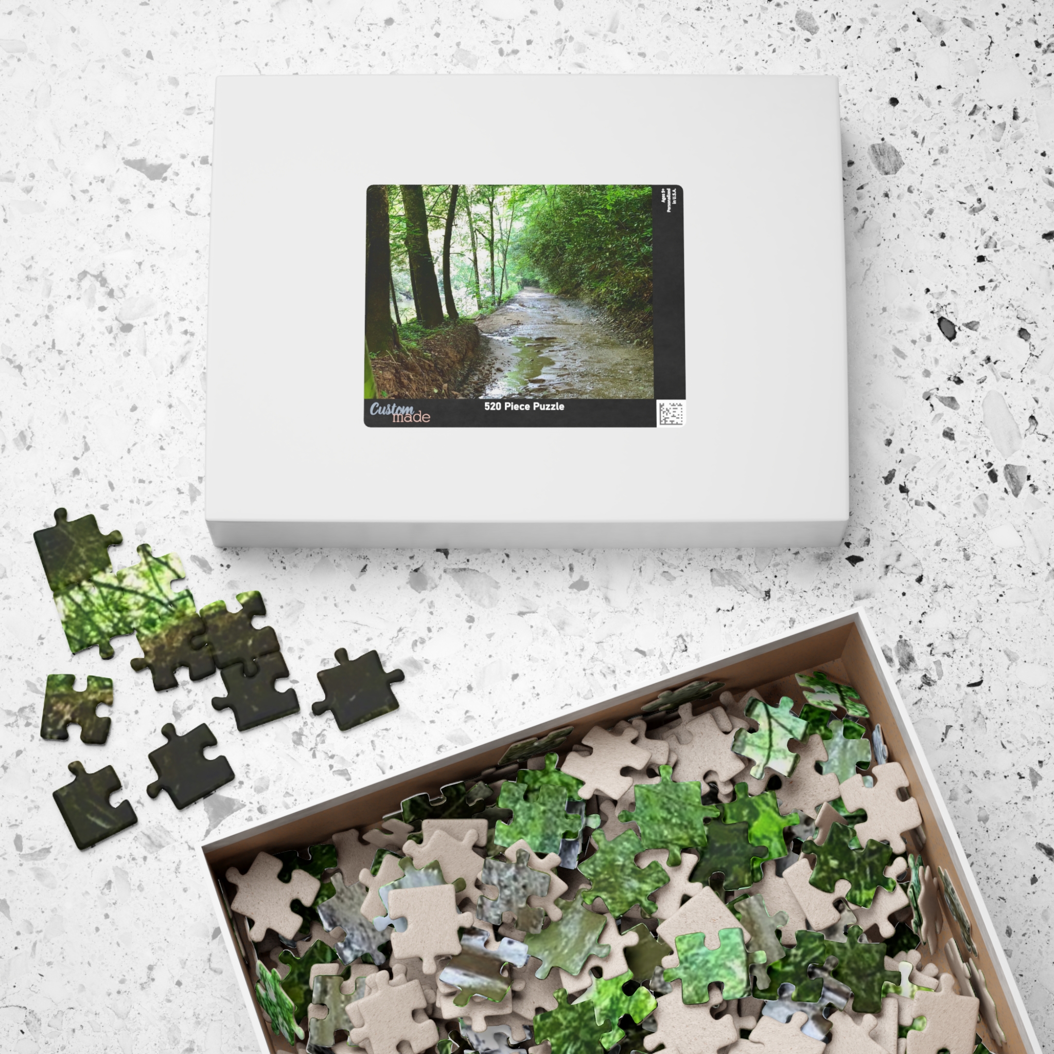 West Virginia Trail Puzzle (110, 252, 520, 1014-piece) - Image 16