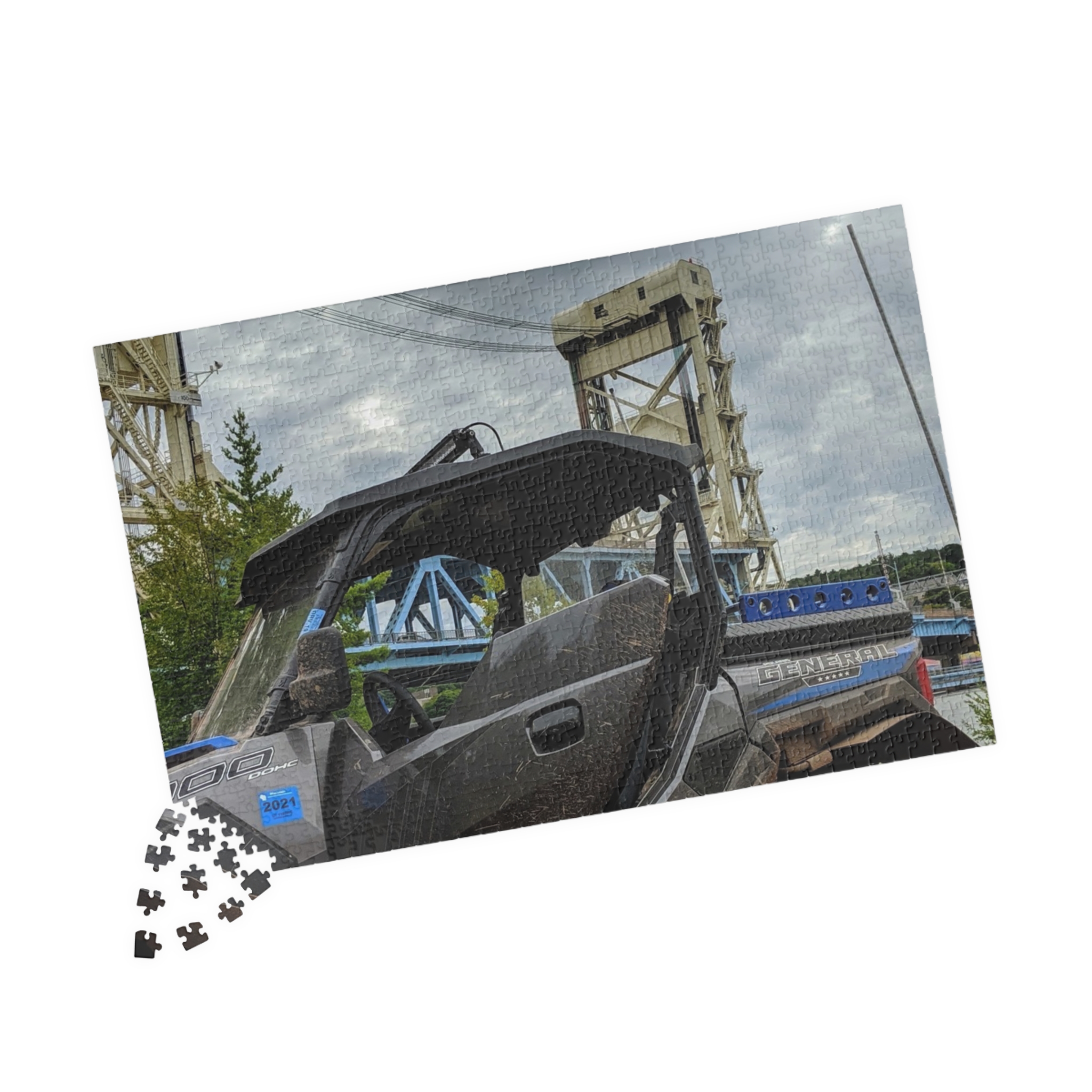 Trailhead in Houghton, Michigan Puzzle (110, 252, 520, 1014-piece) - Image 19