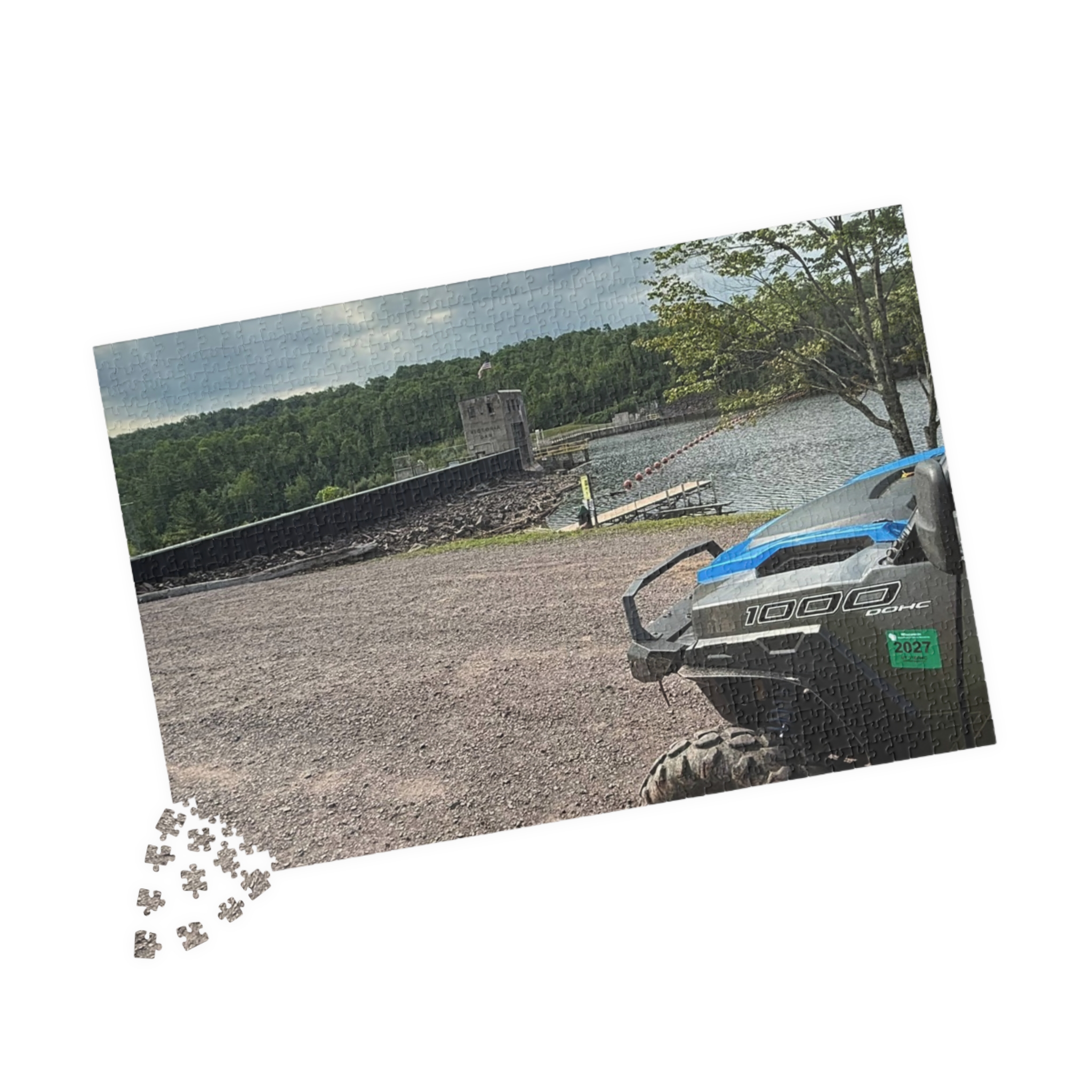 Victoria Dam, Ontonagon County, Michigan Puzzle (110, 252, 520, 1014-piece) - Image 5