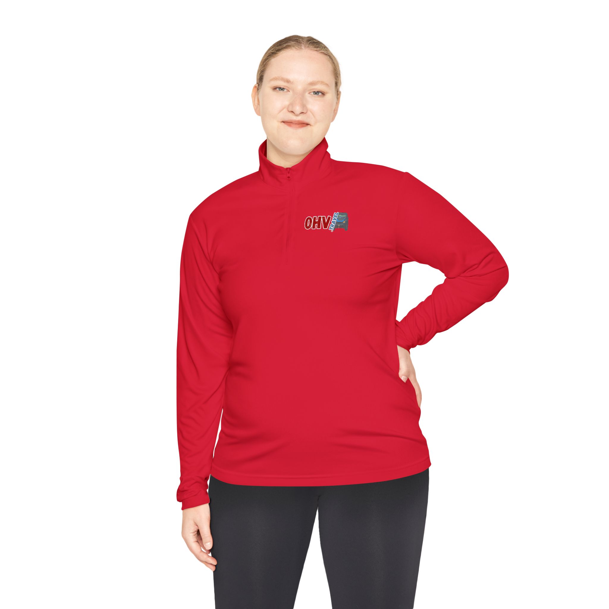 Unisex Quarter-Zip Pullover - Image 31