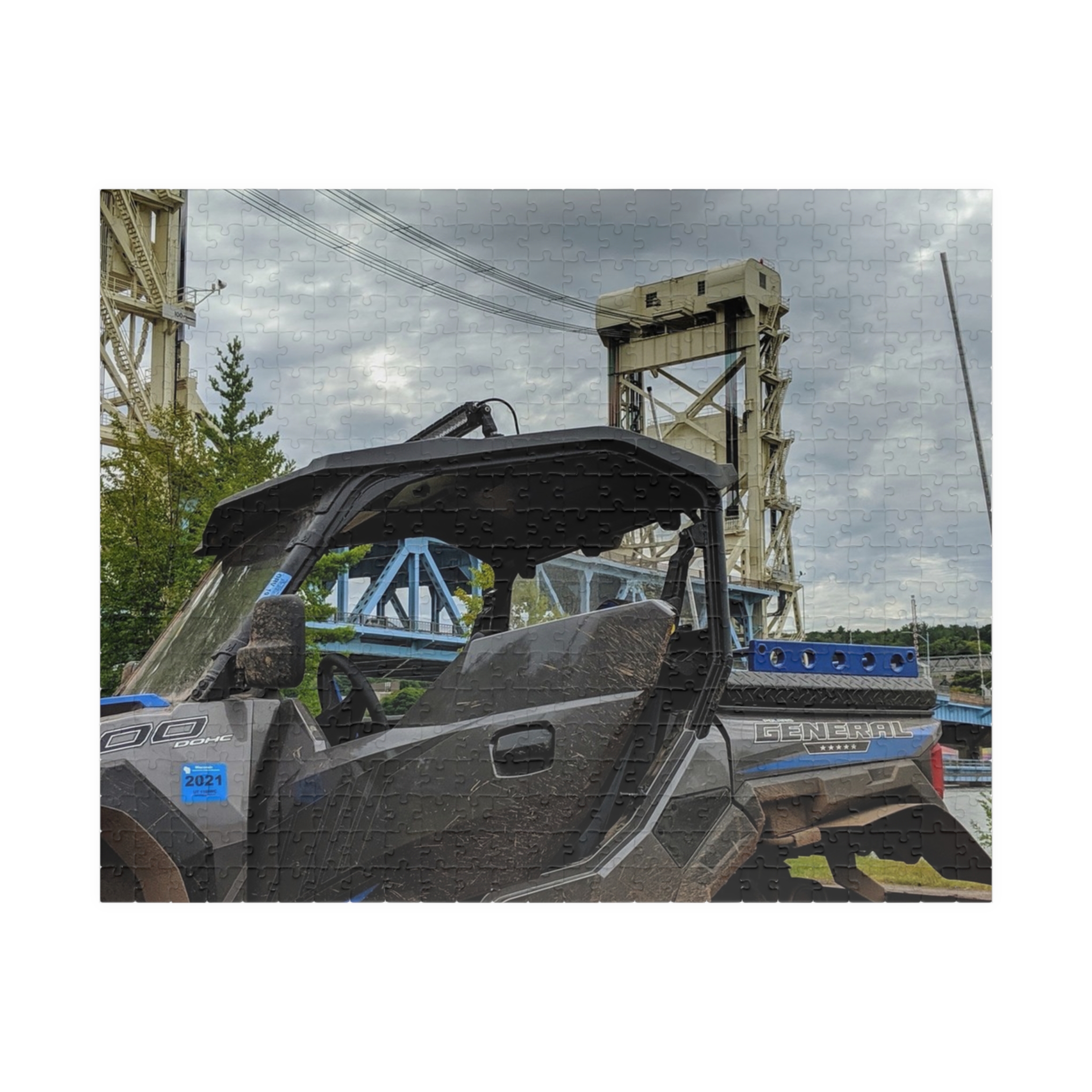Trailhead in Houghton, Michigan Puzzle (110, 252, 520, 1014-piece) - Image 13