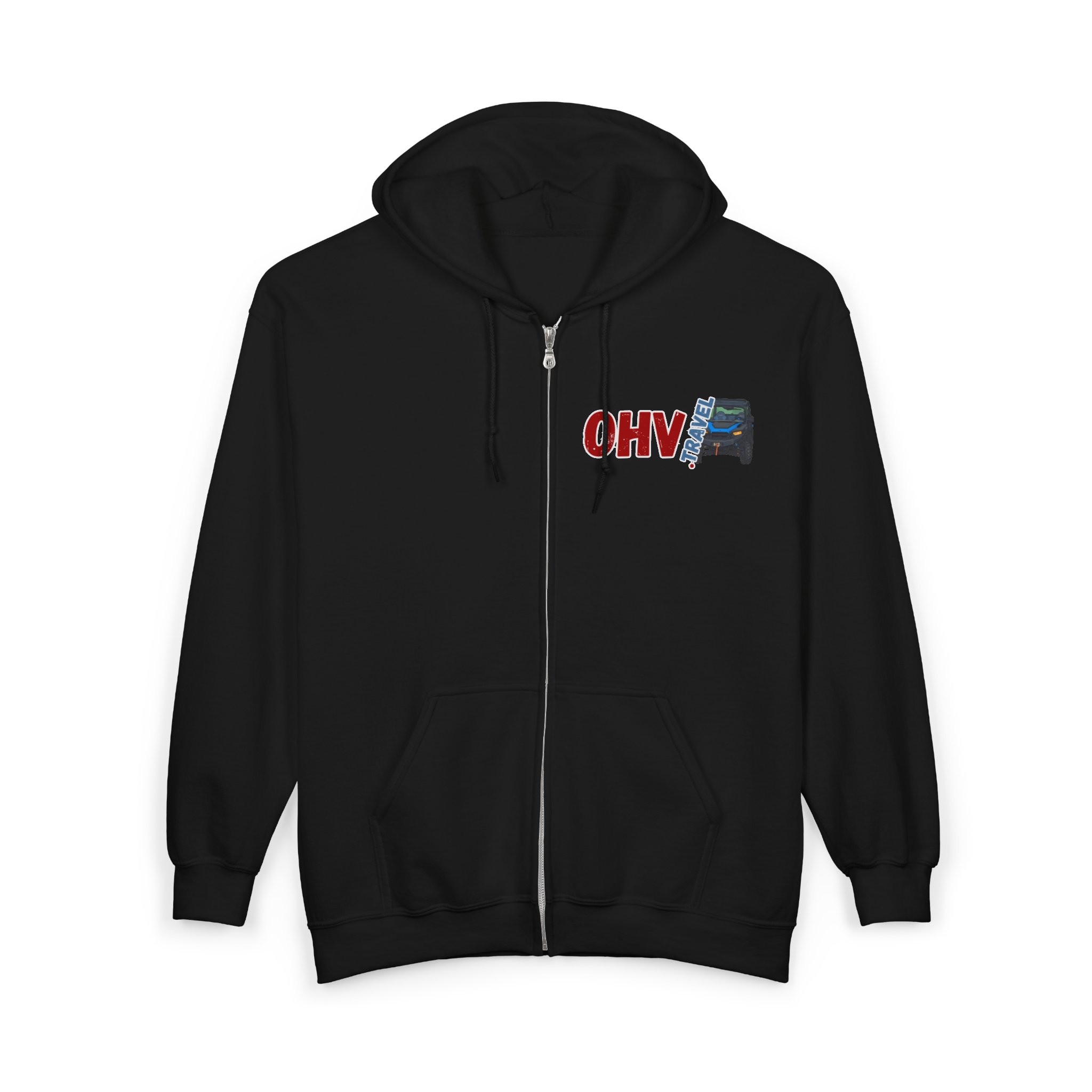 Unisex Heavy Blend™ Full Zip Hooded Sweatshirt - Image 3