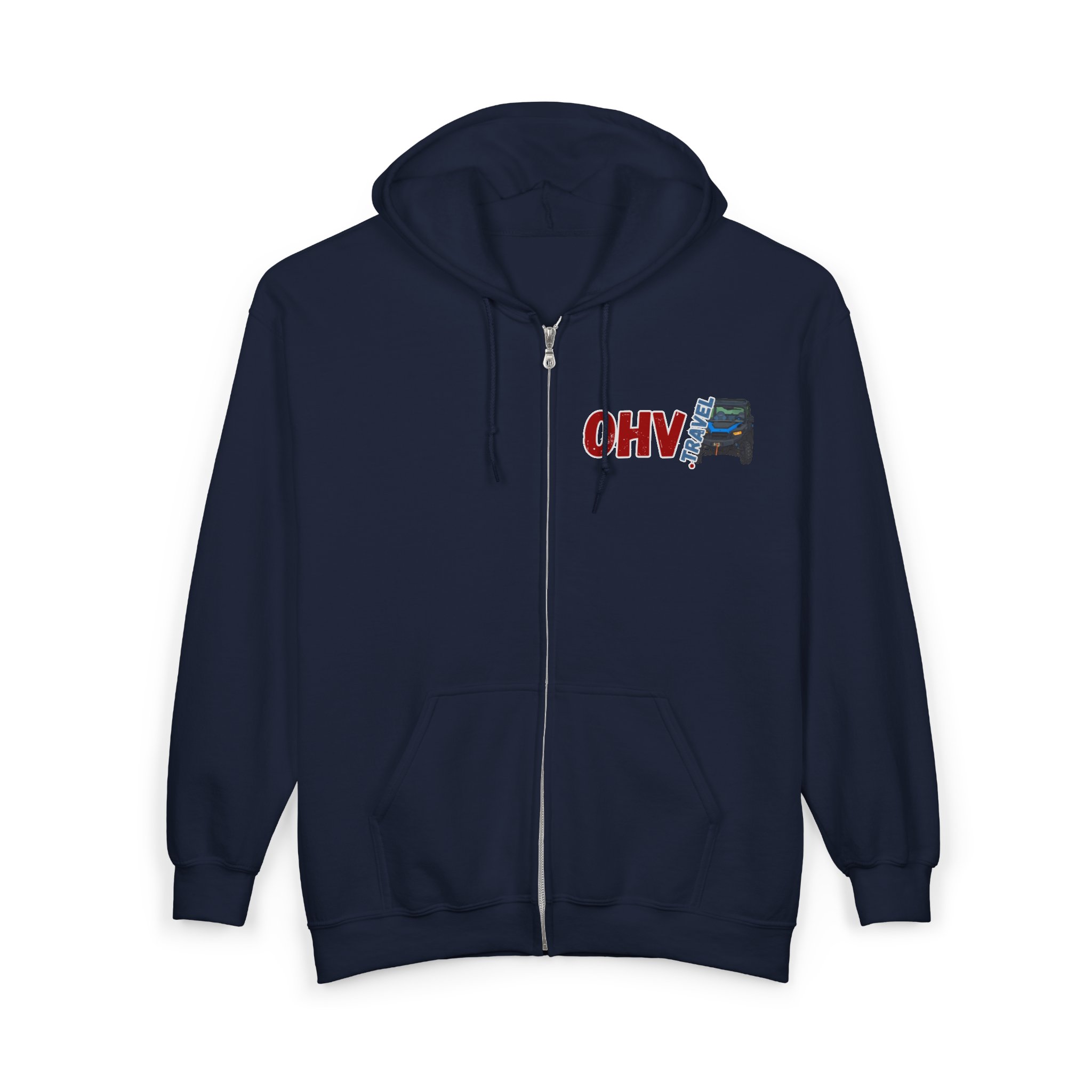Unisex Heavy Blend™ Full Zip Hooded Sweatshirt - Image 15
