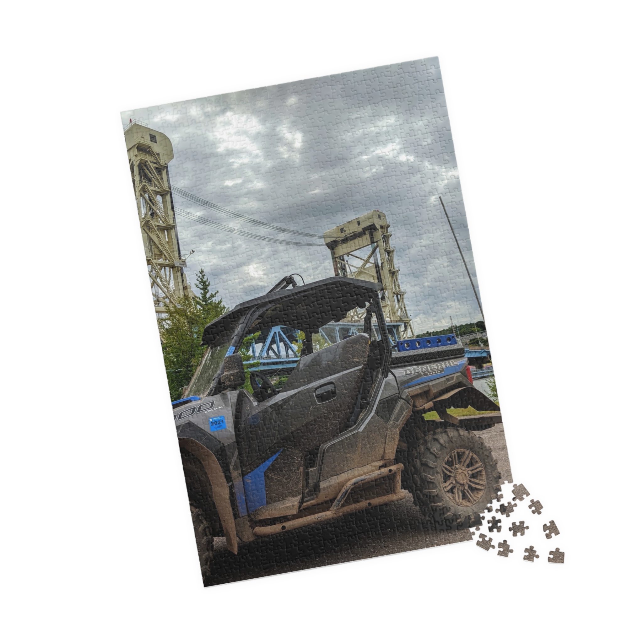 Trailhead in Houghton, Michigan Puzzle (110, 252, 520, 1014-piece) - Image 3