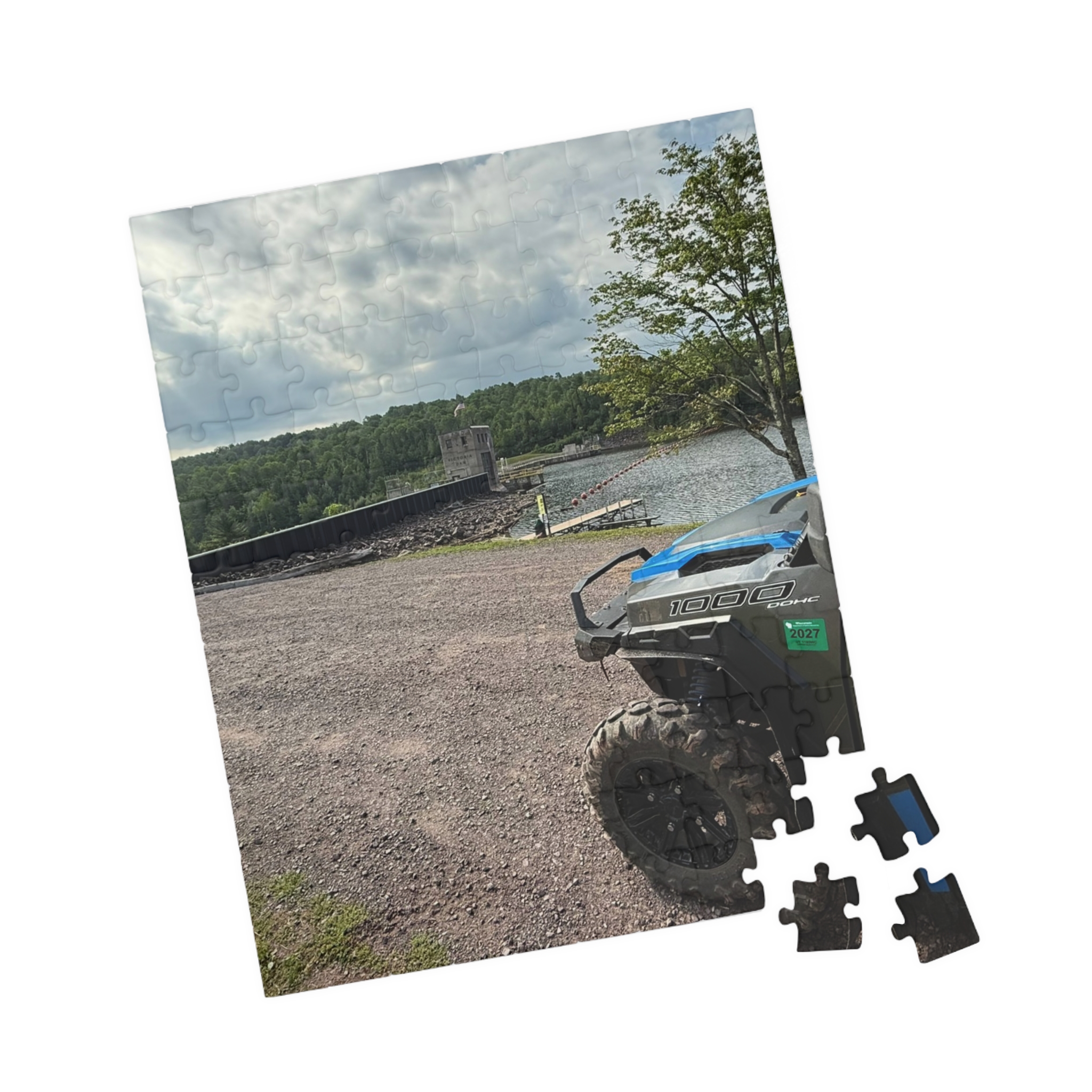 Victoria Dam, Ontonagon County, Michigan Puzzle (110, 252, 520, 1014-piece) - Image 6