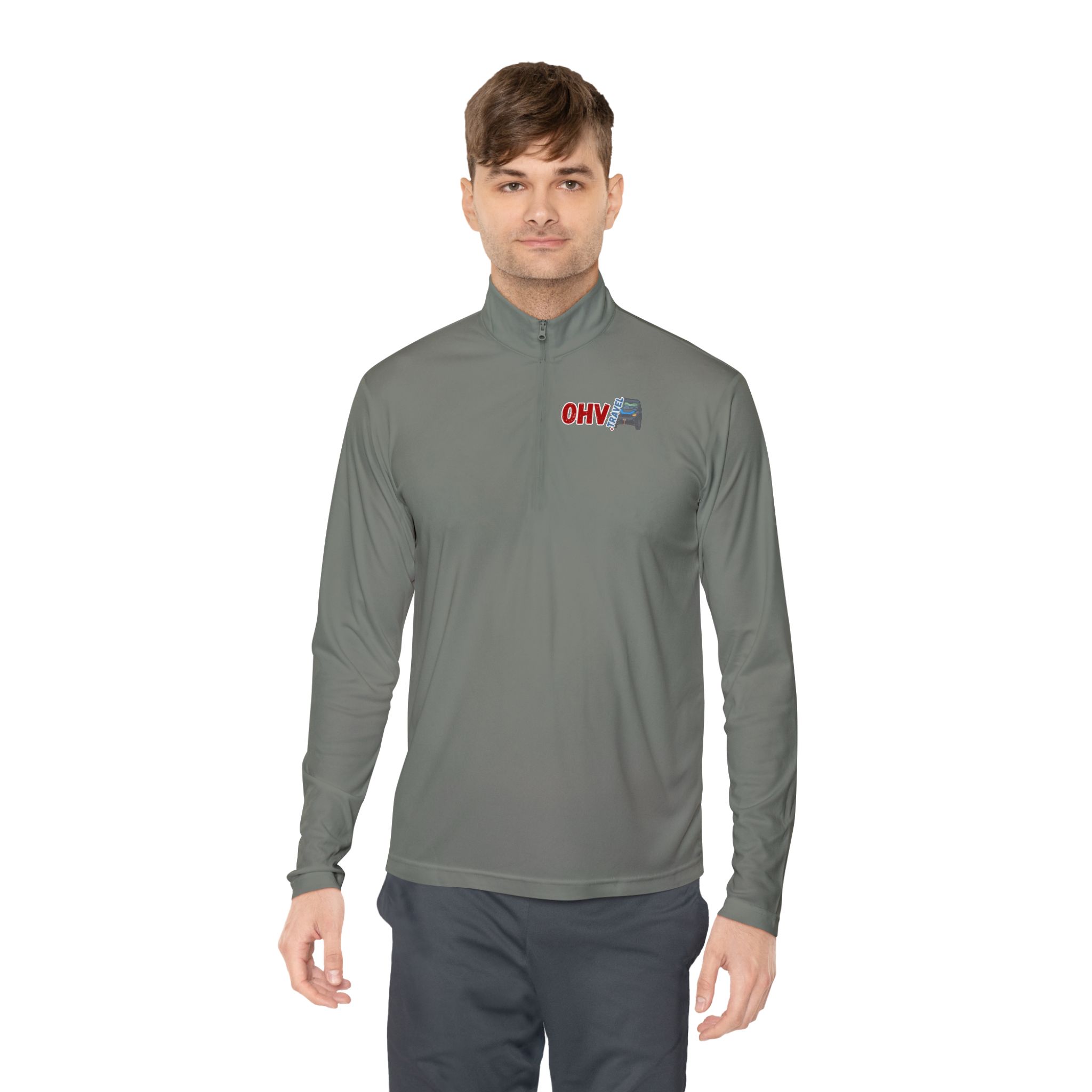 Unisex Quarter-Zip Pullover - Image 20