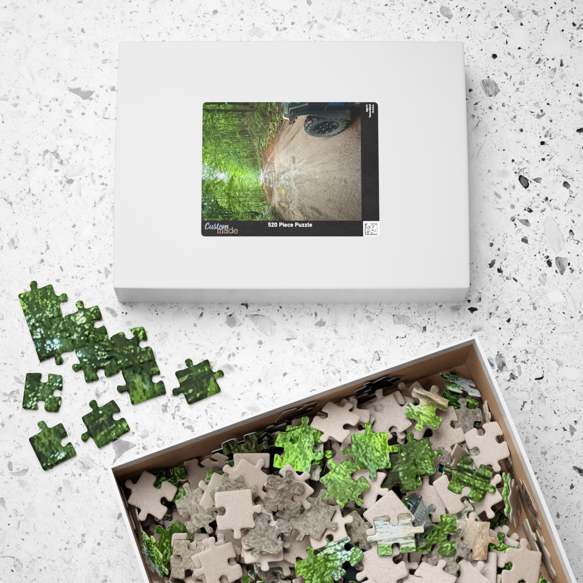 Ontonagon County Michigan Puzzle (110, 252, 520, 1014-piece) - Image 15