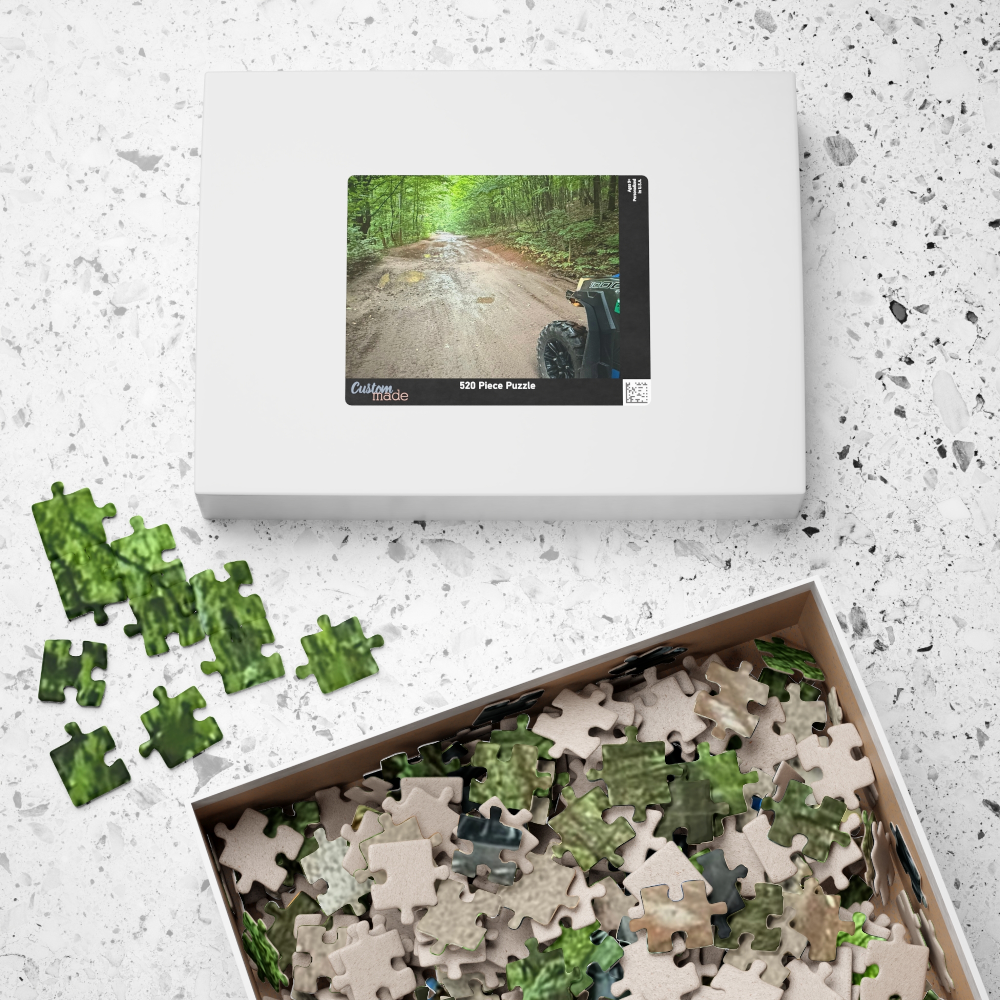 Ontonagon County Michigan Puzzle (110, 252, 520, 1014-piece) - Image 7