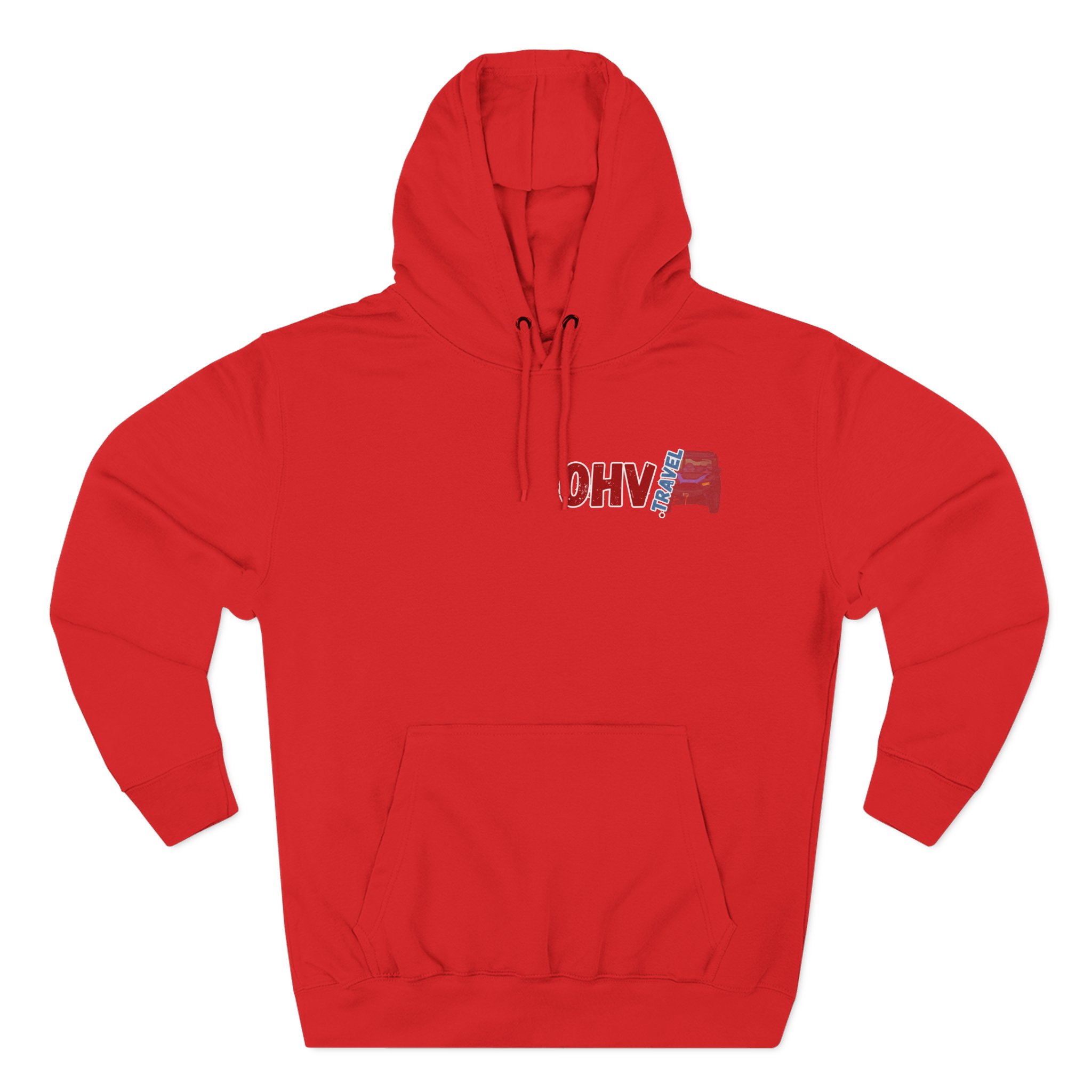 Three-Panel Fleece Hoodie - Image 11