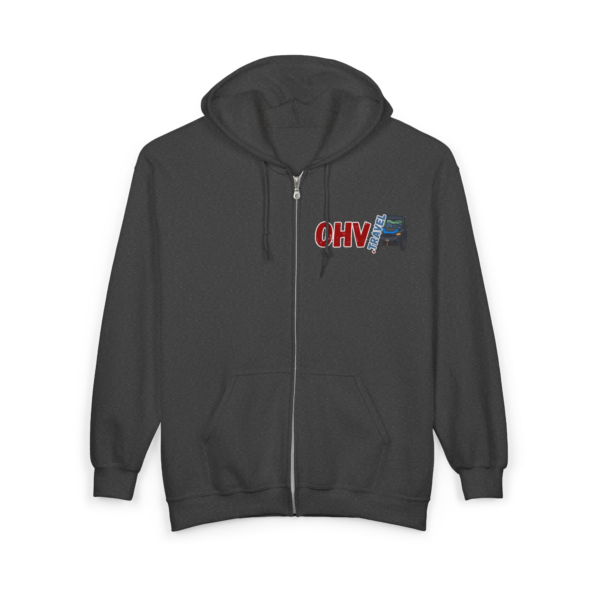 Unisex Heavy Blend™ Full Zip Hooded Sweatshirt - Image 11