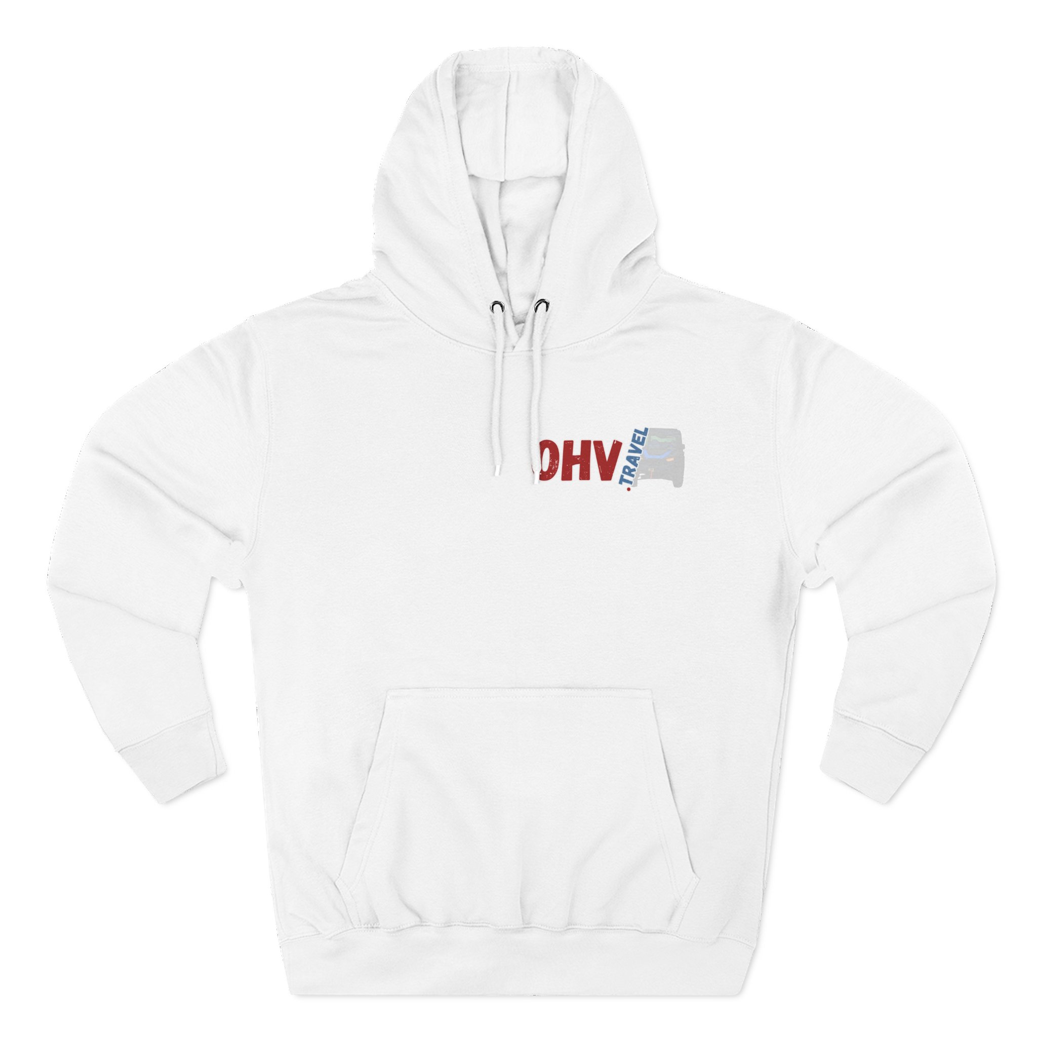 Three-Panel Fleece Hoodie - Image 4