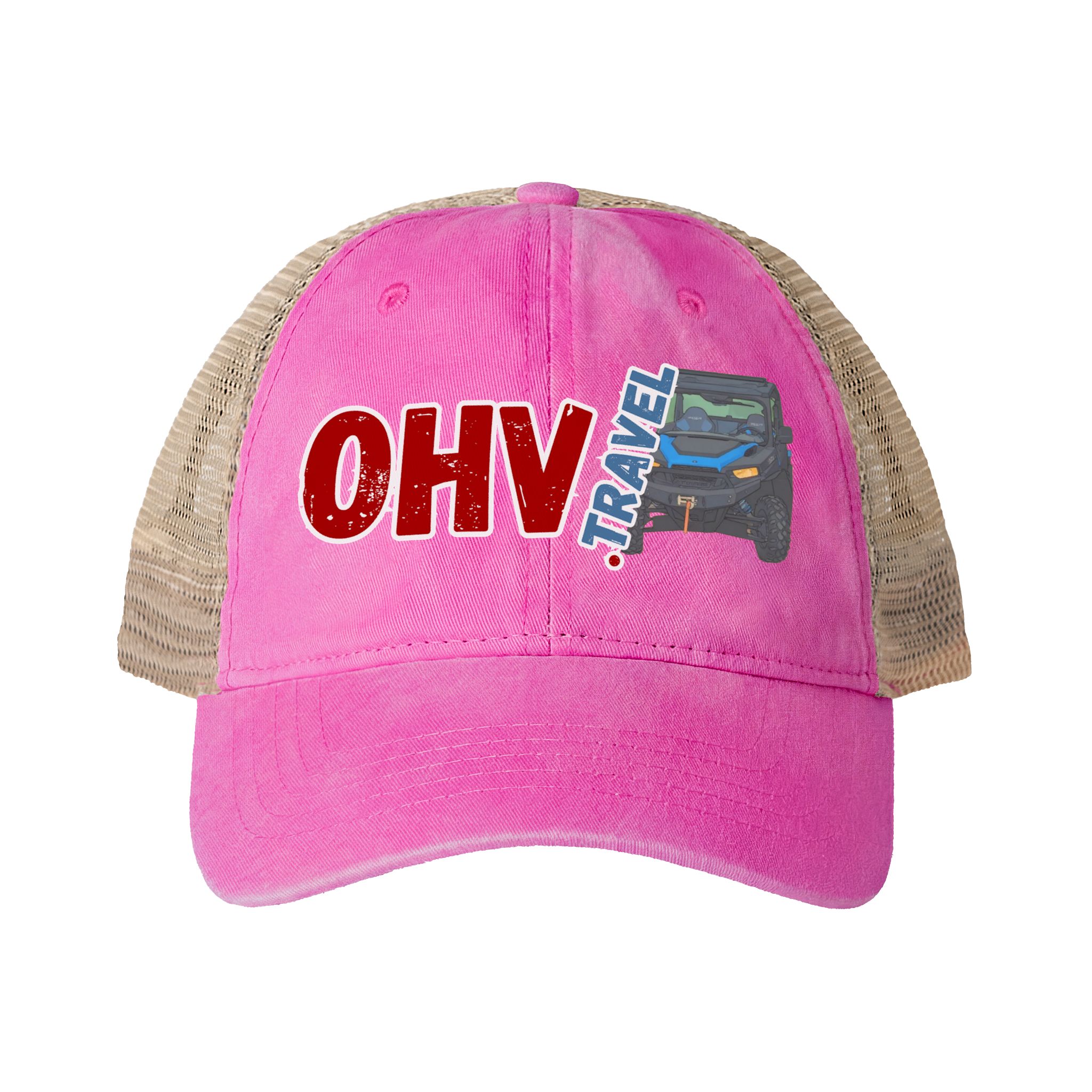Women's Washed Mesh-Back Cap - Image 21
