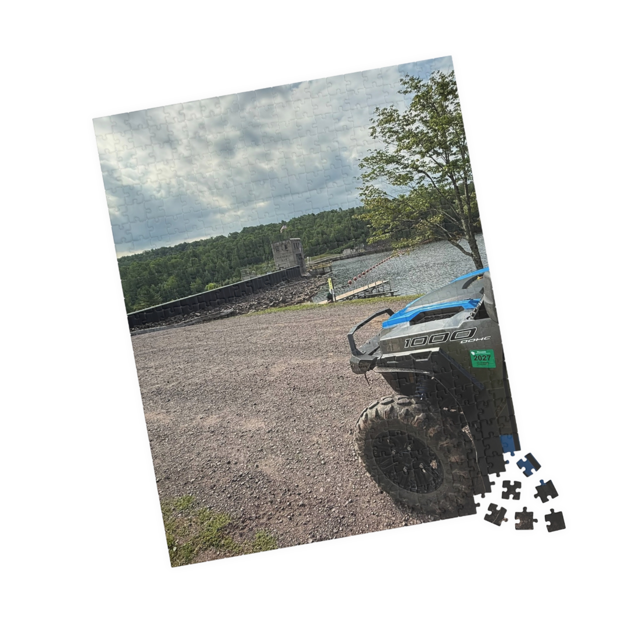 Victoria Dam, Ontonagon County, Michigan Puzzle (110, 252, 520, 1014-piece) - Image 8