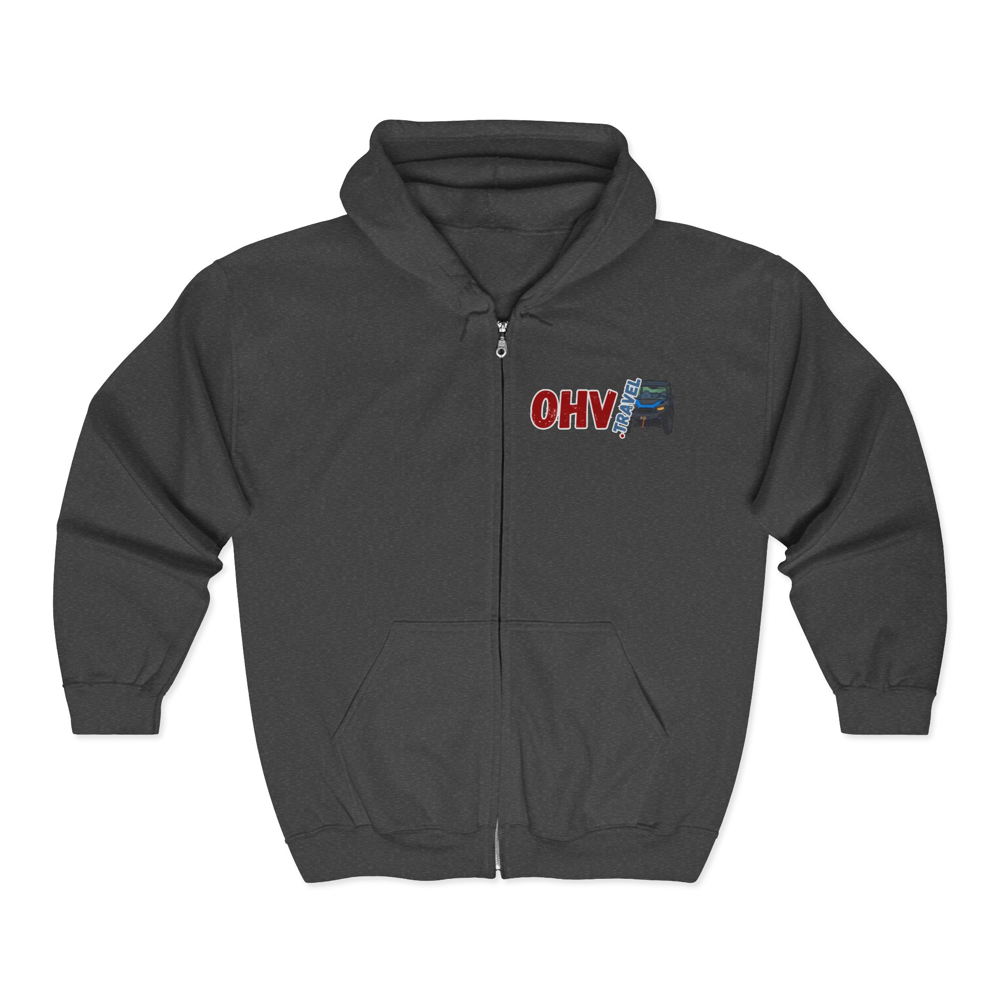 Unisex Heavy Blend™ Full Zip Hooded Sweatshirt - Image 9
