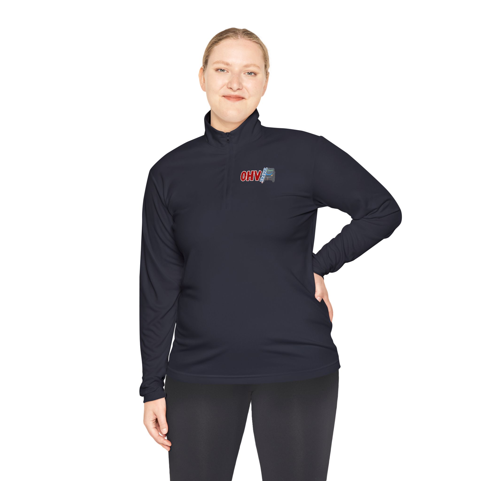 Unisex Quarter-Zip Pullover - Image 3
