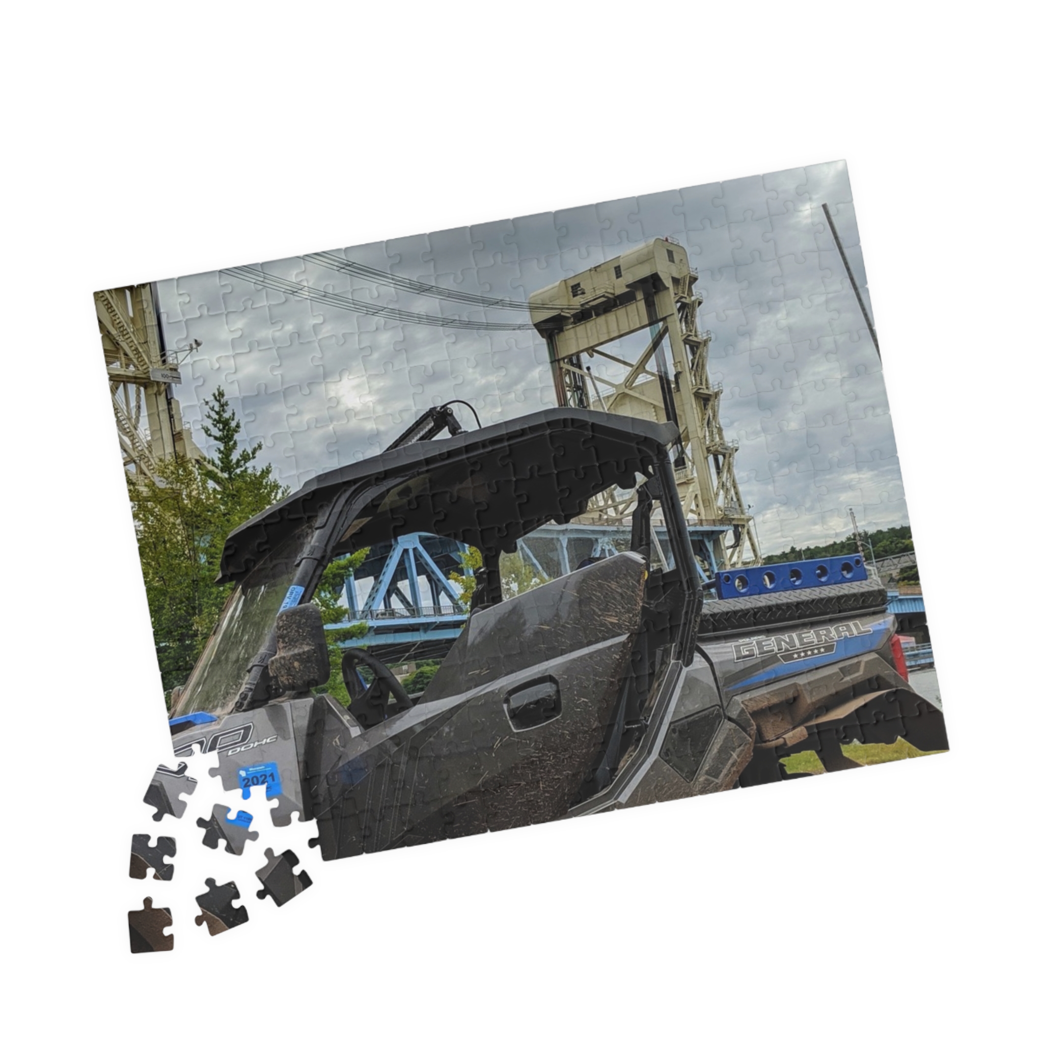 Trailhead in Houghton, Michigan Puzzle (110, 252, 520, 1014-piece) - Image 11