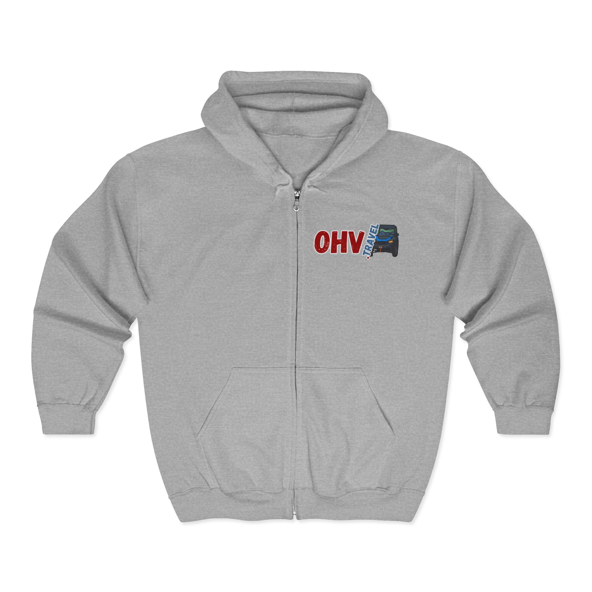Unisex Heavy Blend™ Full Zip Hooded Sweatshirt - Image 5