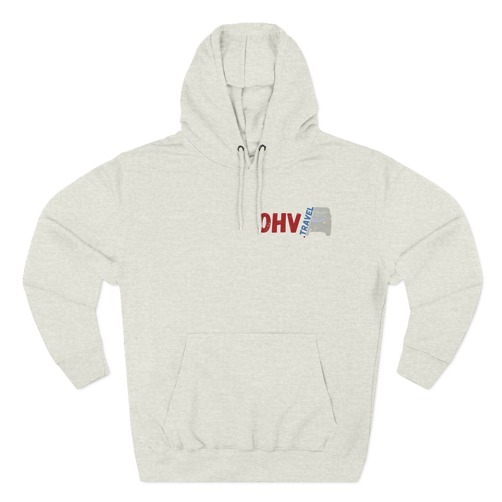 Three-Panel Fleece Hoodie - Image 2