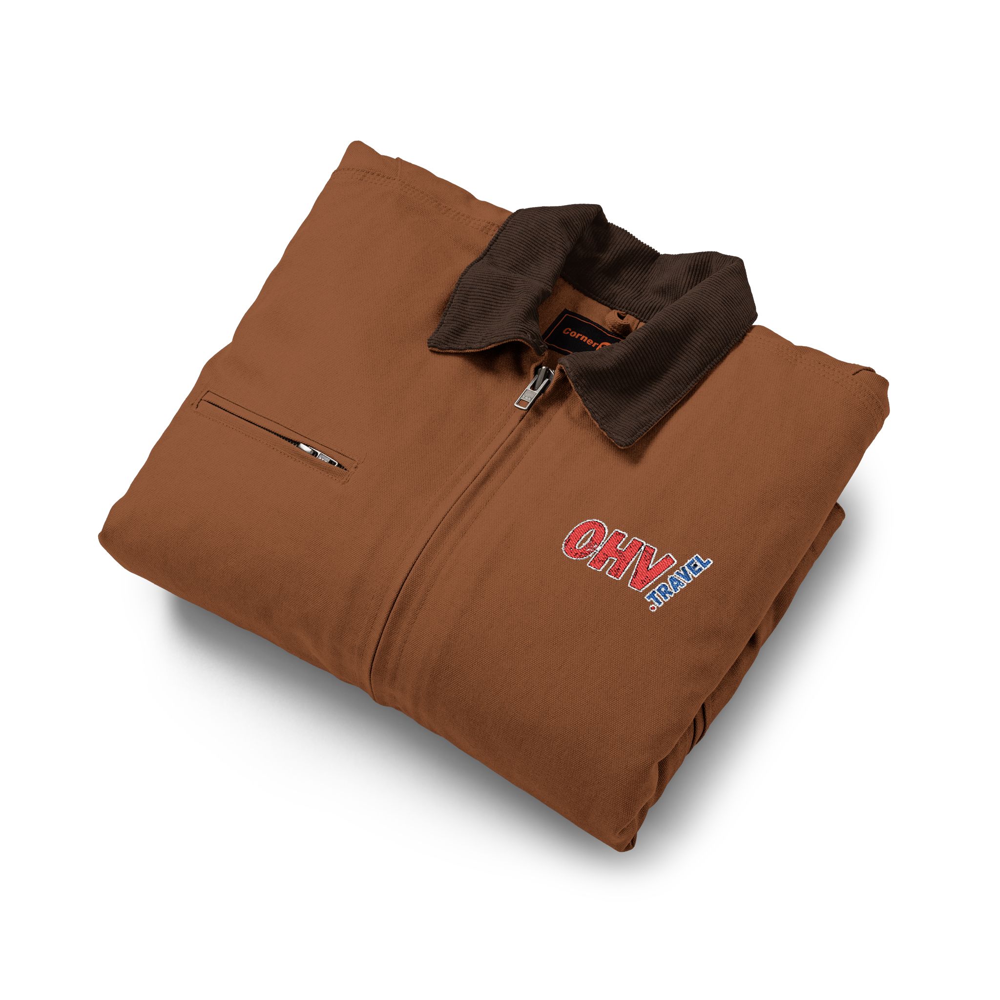 CornerStone® Unisex Duck Cloth Work Jacket - Image 7