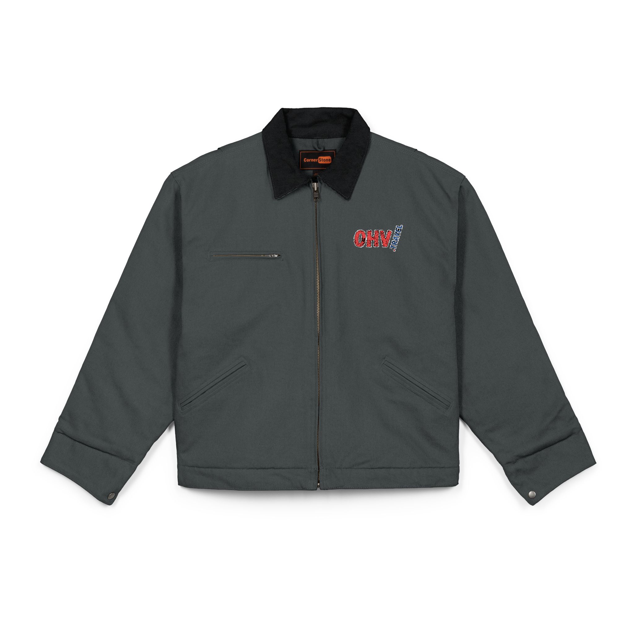 CornerStone® Unisex Duck Cloth Work Jacket - Image 9