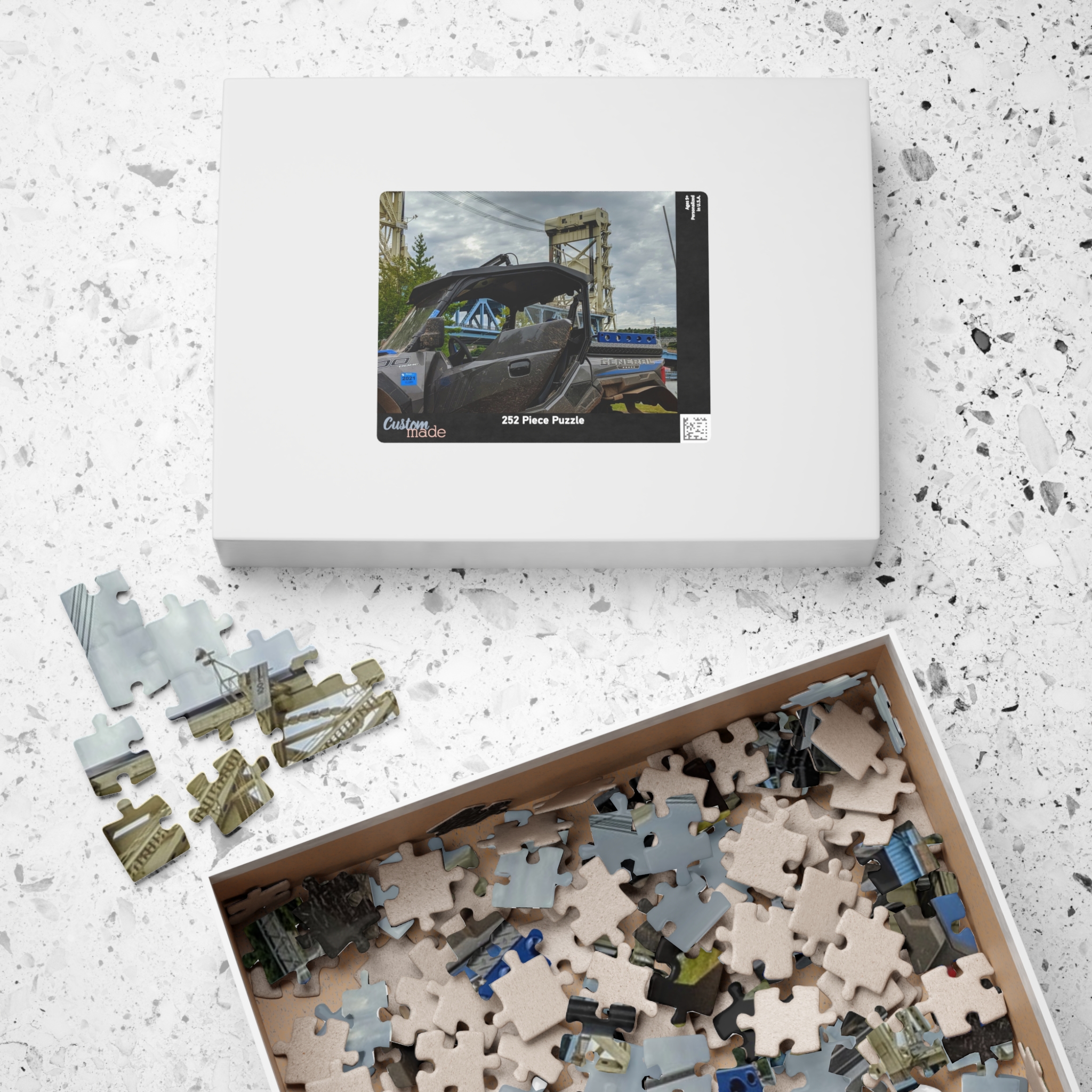 Trailhead in Houghton, Michigan Puzzle (110, 252, 520, 1014-piece) - Image 12