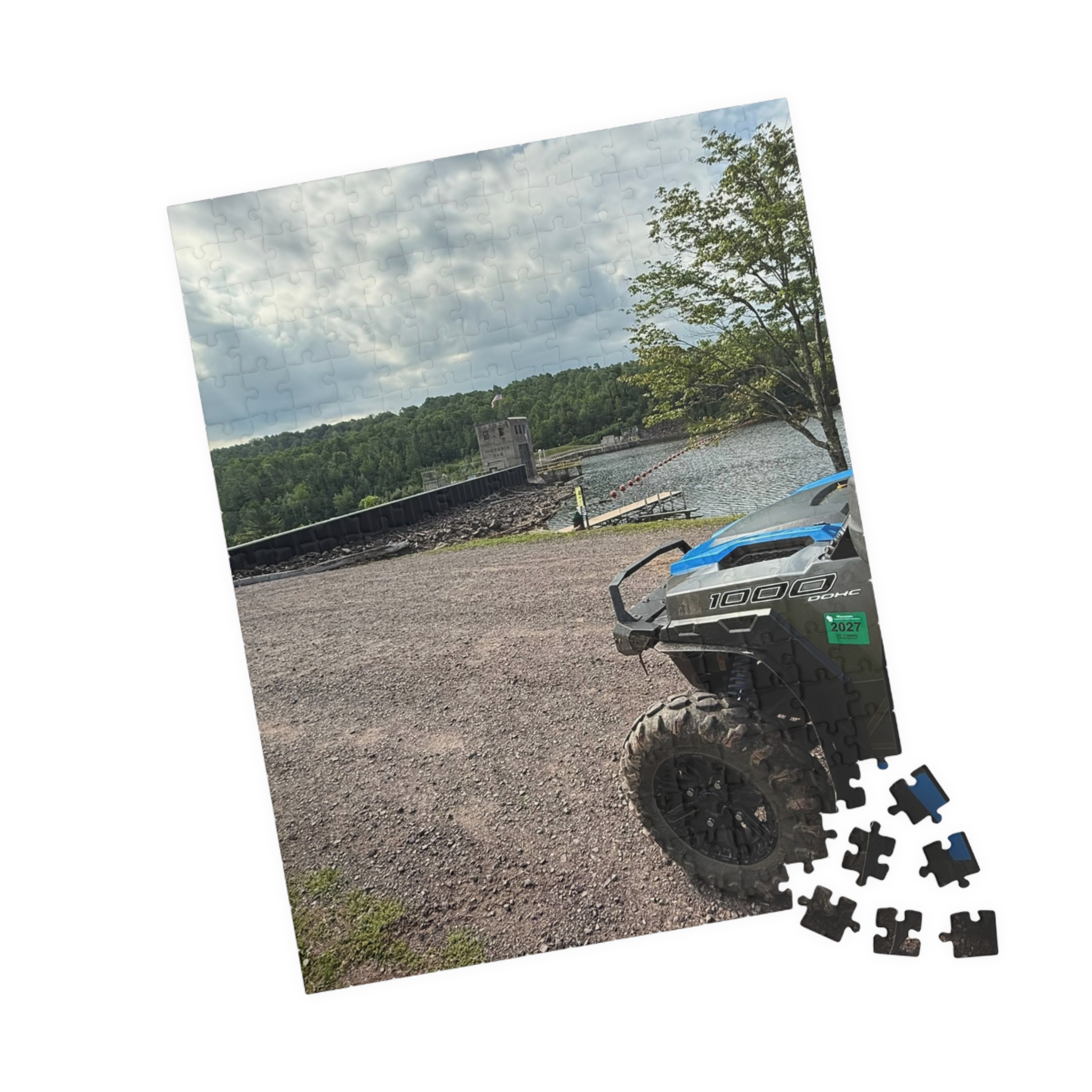 Victoria Dam, Ontonagon County, Michigan Puzzle (110, 252, 520, 1014-piece) - Image 7