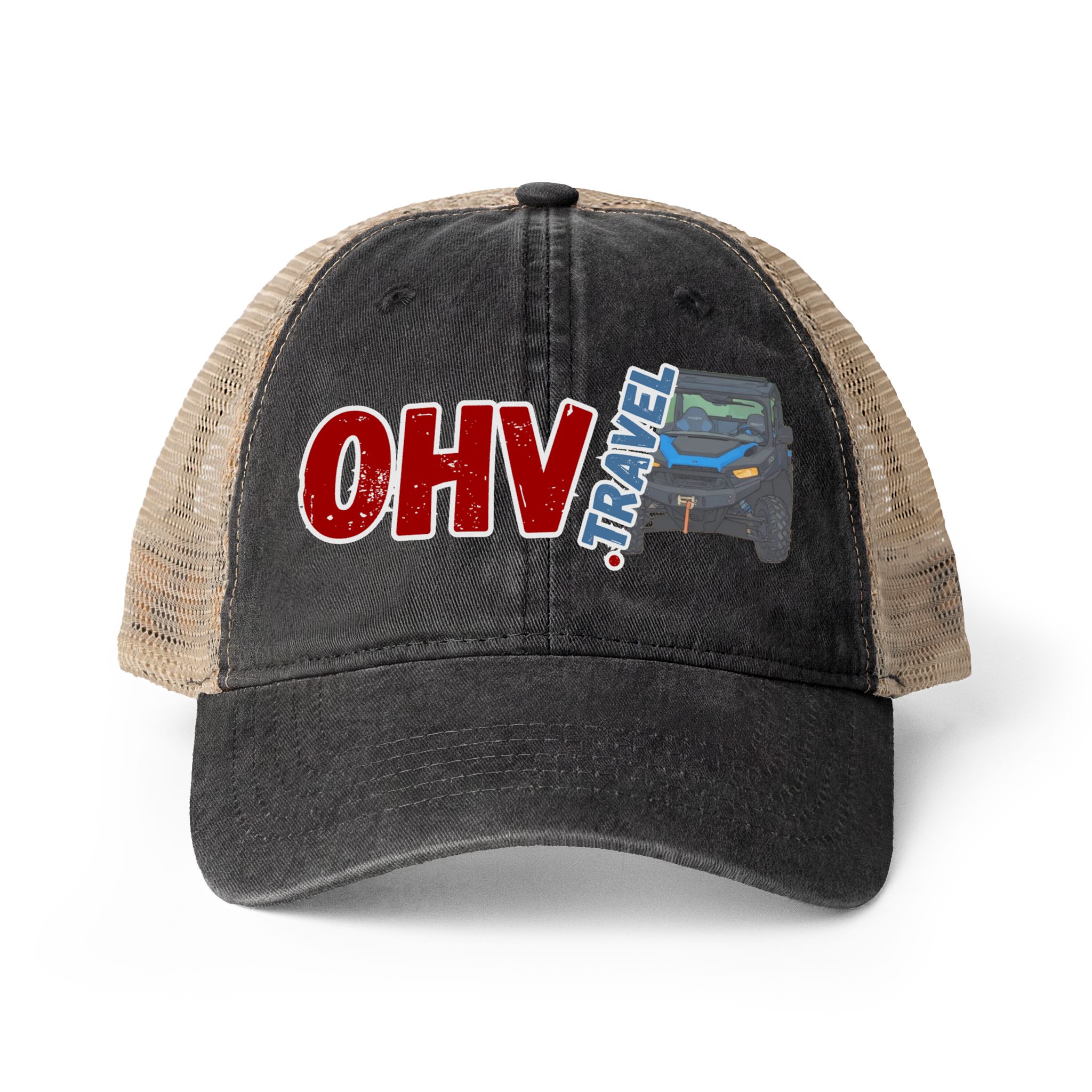 Women's Washed Mesh-Back Cap