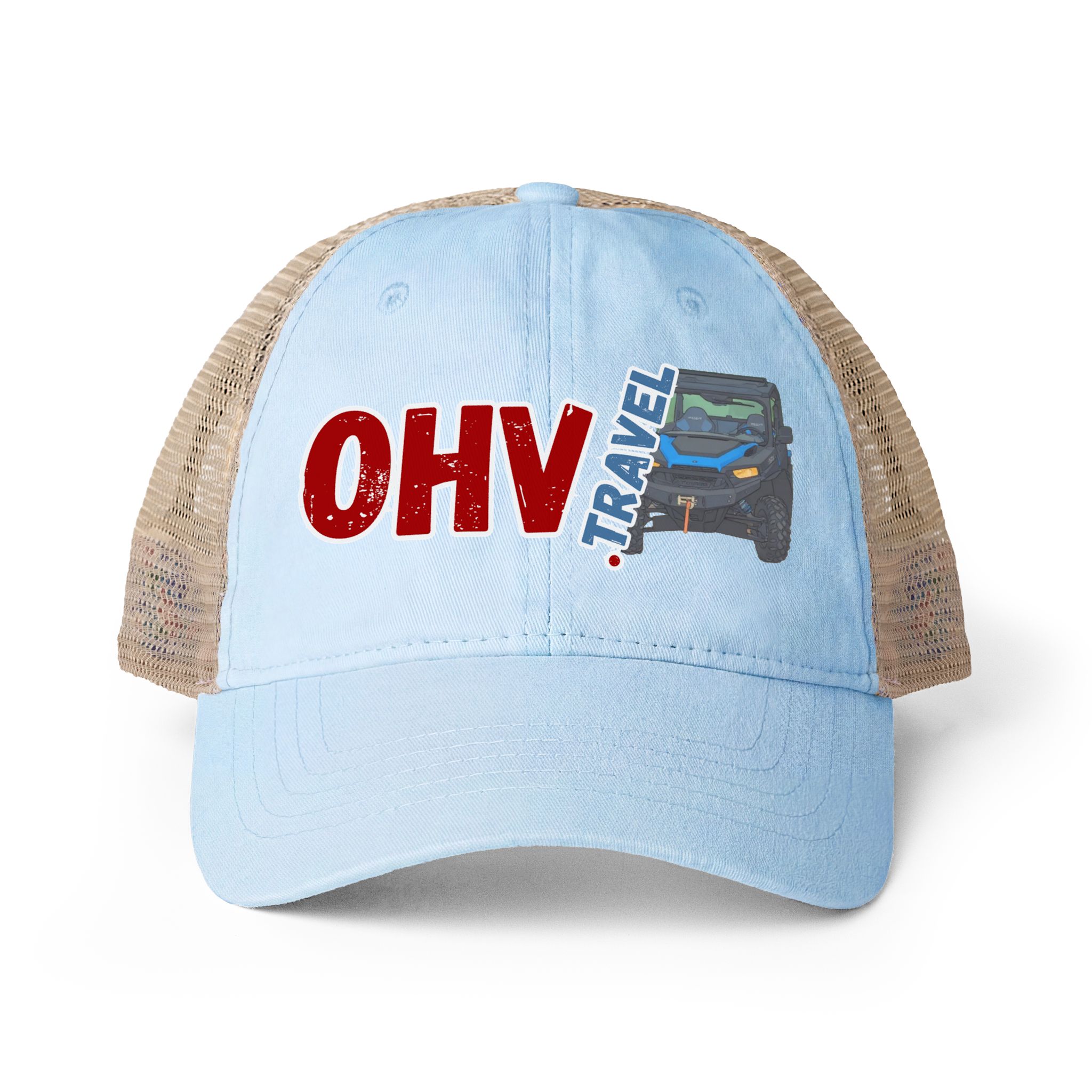 Women's Washed Mesh-Back Cap - Image 3