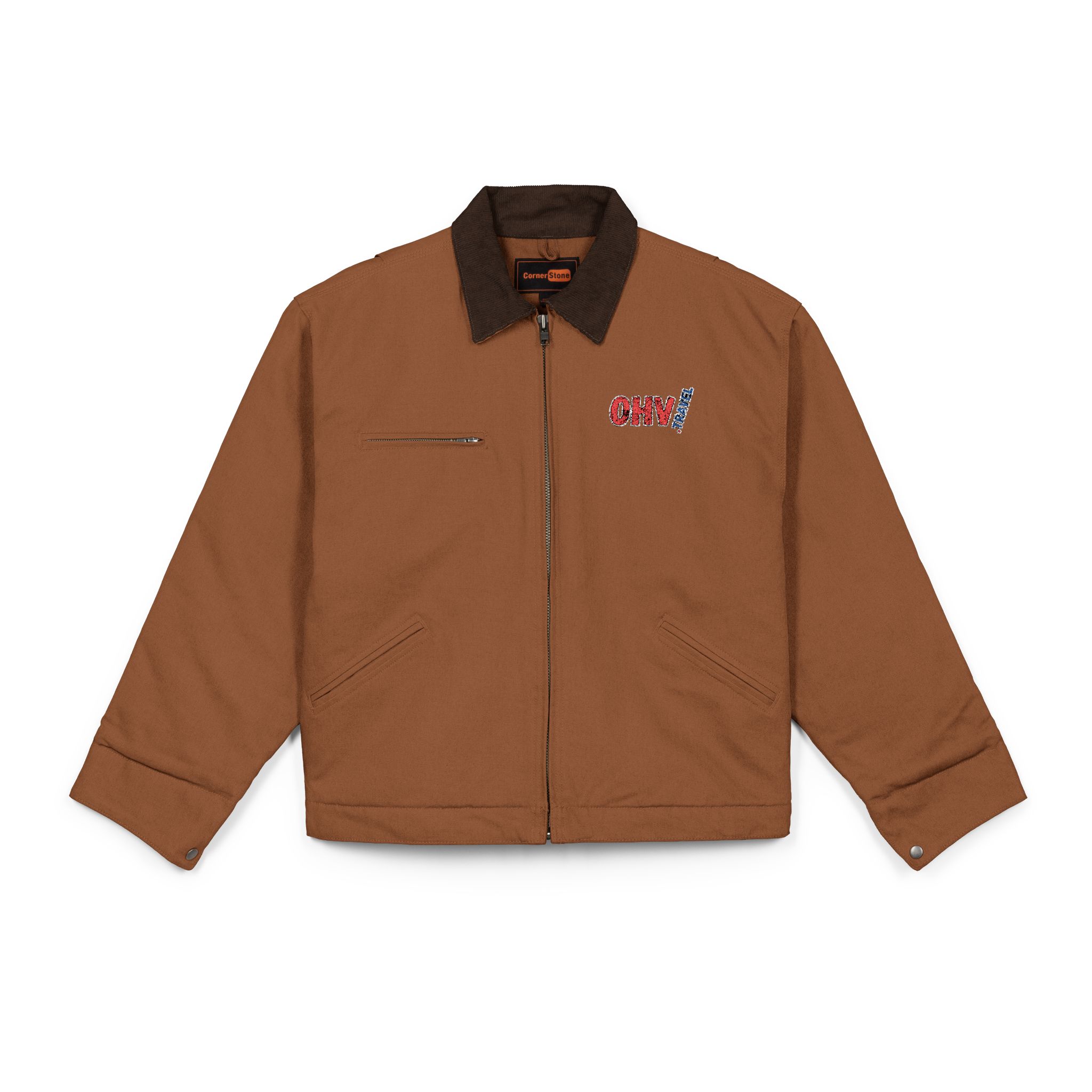 CornerStone® Unisex Duck Cloth Work Jacket - Image 5