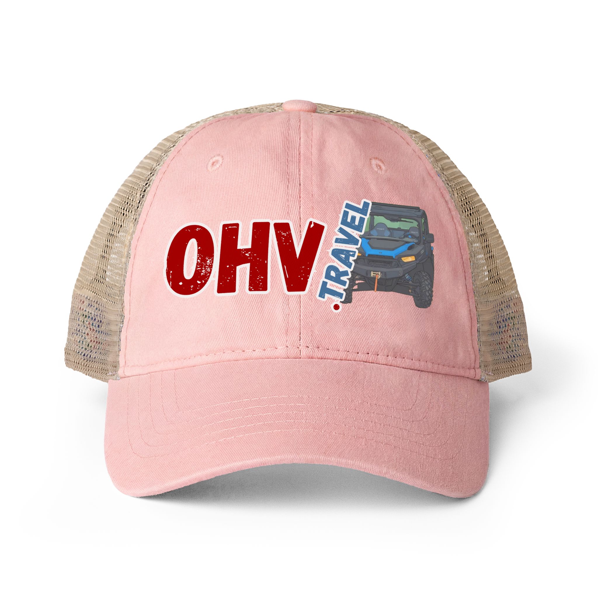 Women's Washed Mesh-Back Cap - Image 7